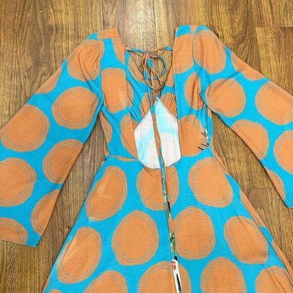 Closet Collection Brazilian tropical toucan maxi dress - Picture 4 of 8